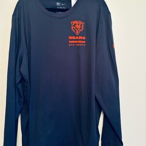 Nike Navy Tee with Orange Bears Logo